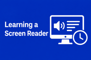 How to learn screen reader